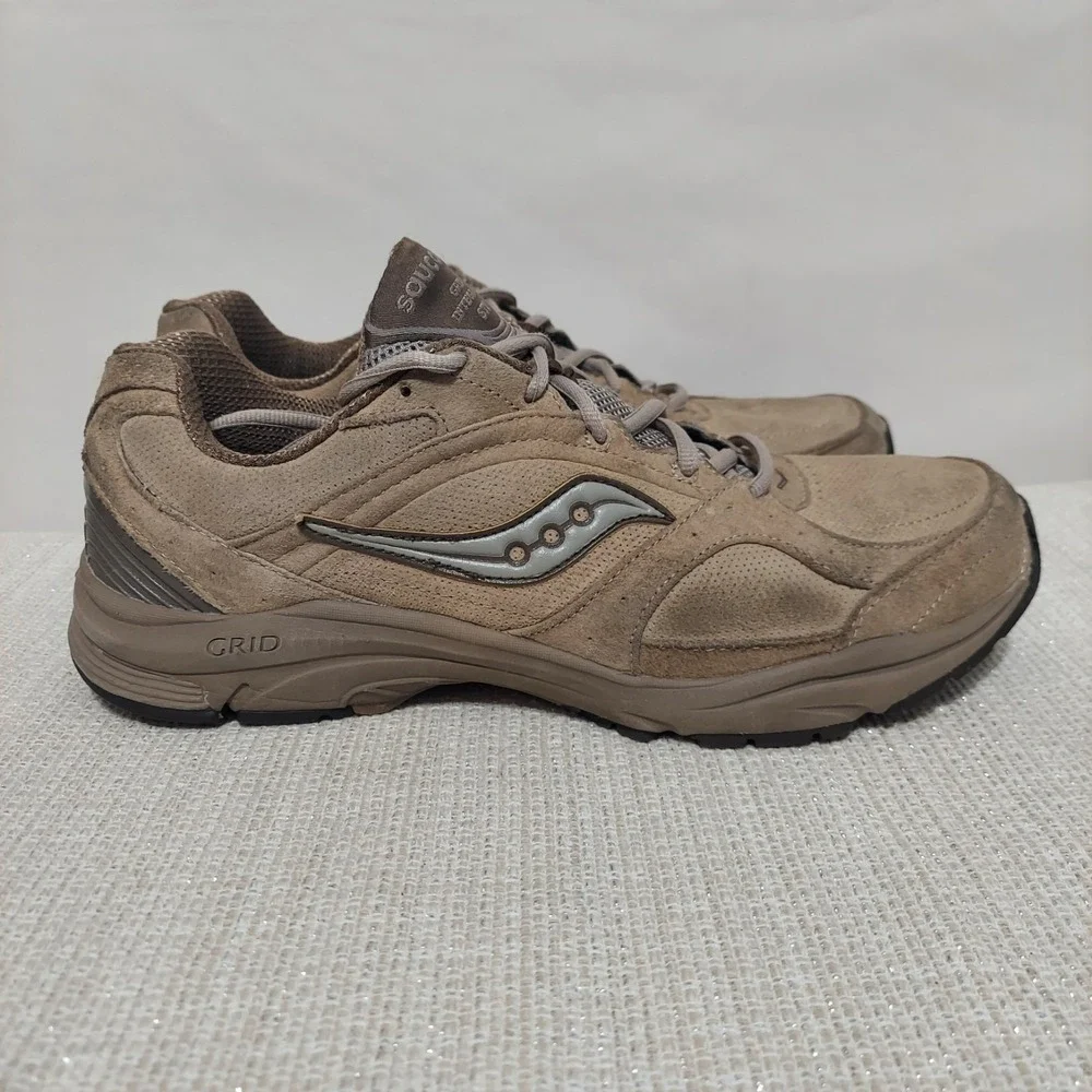 Saucony Grid Integrity ST2‎ 10109-3 Tan Walking Shoes Men 10.5/Women 12B